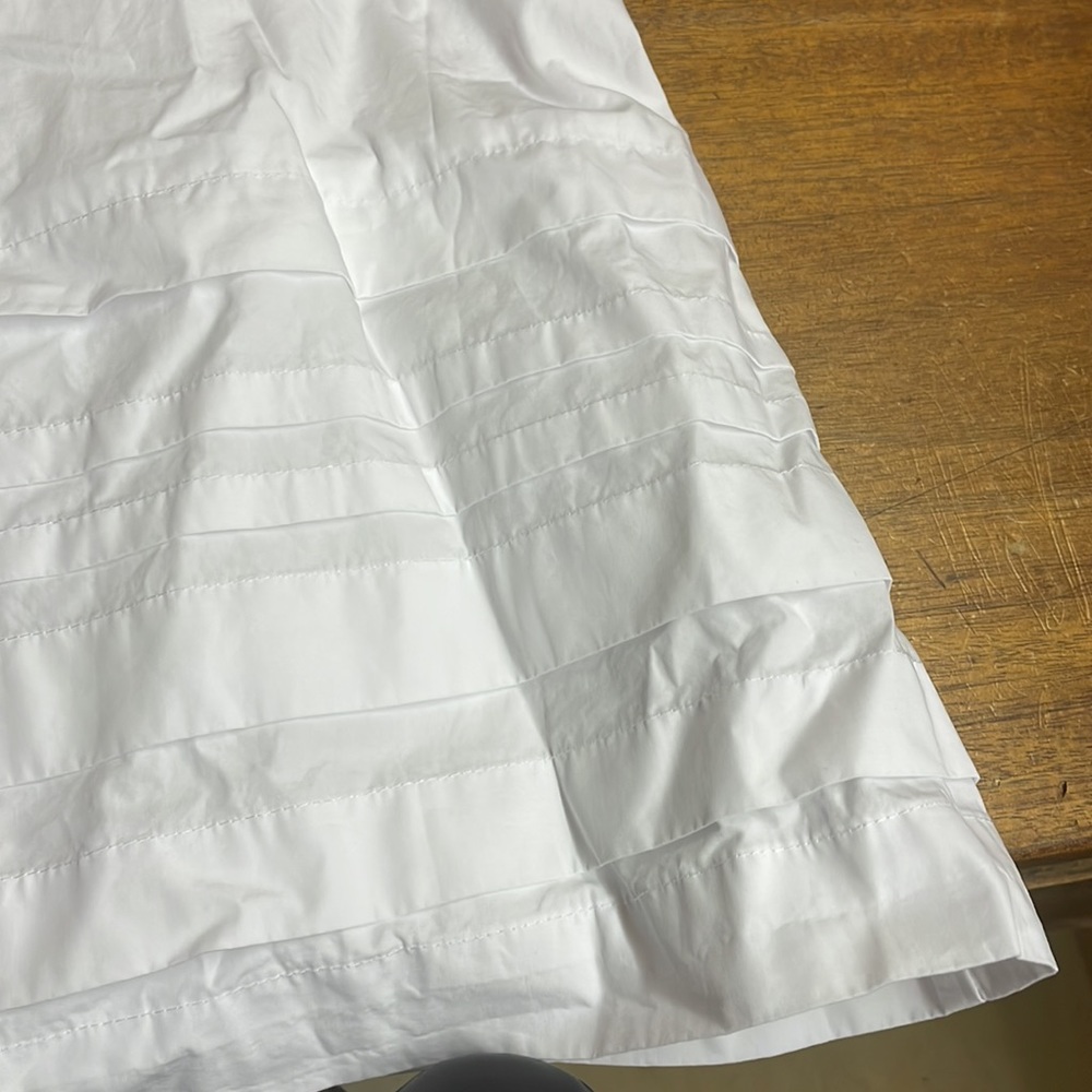 Madewell Poplin Flutter-Sleeve Mini Dress with Scoop Neck - Picture 10 of 11